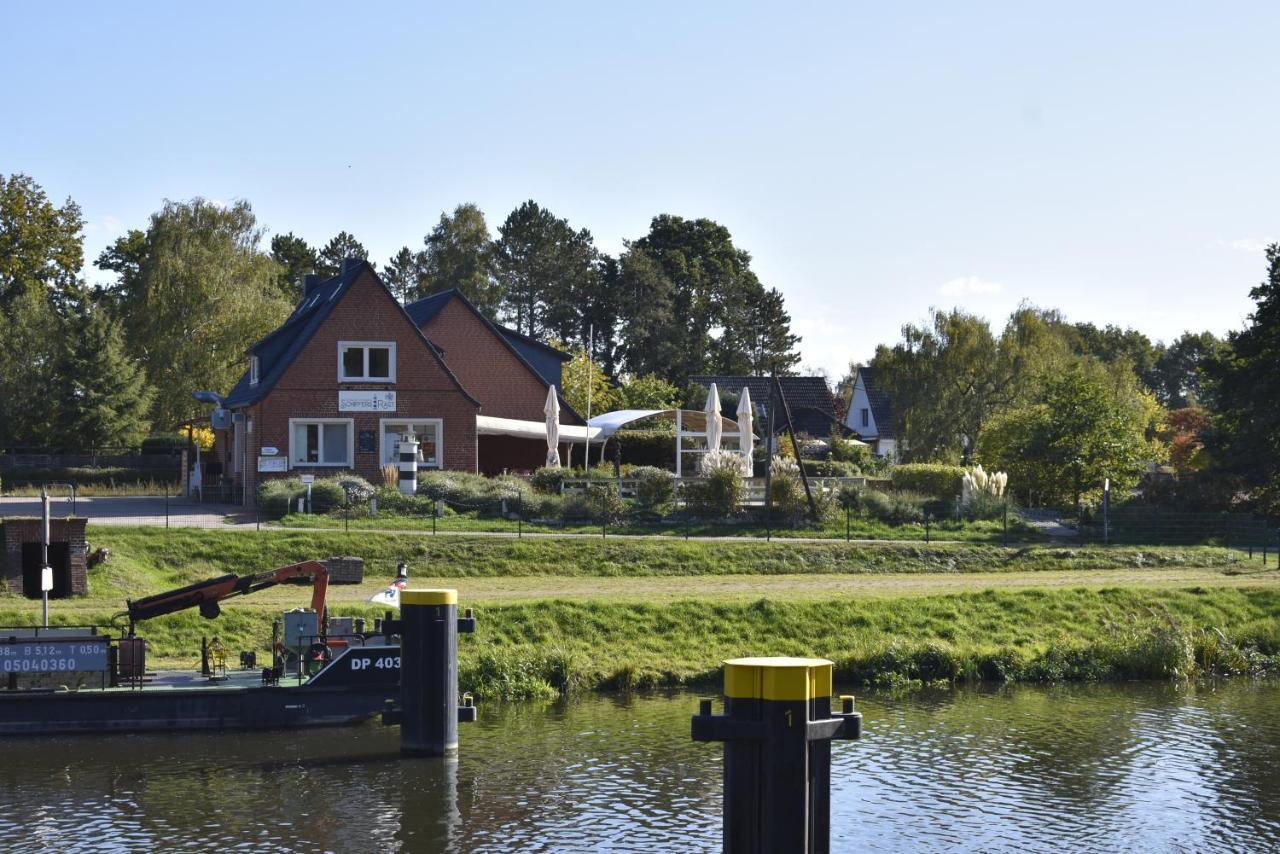 Pension Zur Schleuse Garni Am Elbe Luebeck - Kanal In Witzeeze Kültér fotó